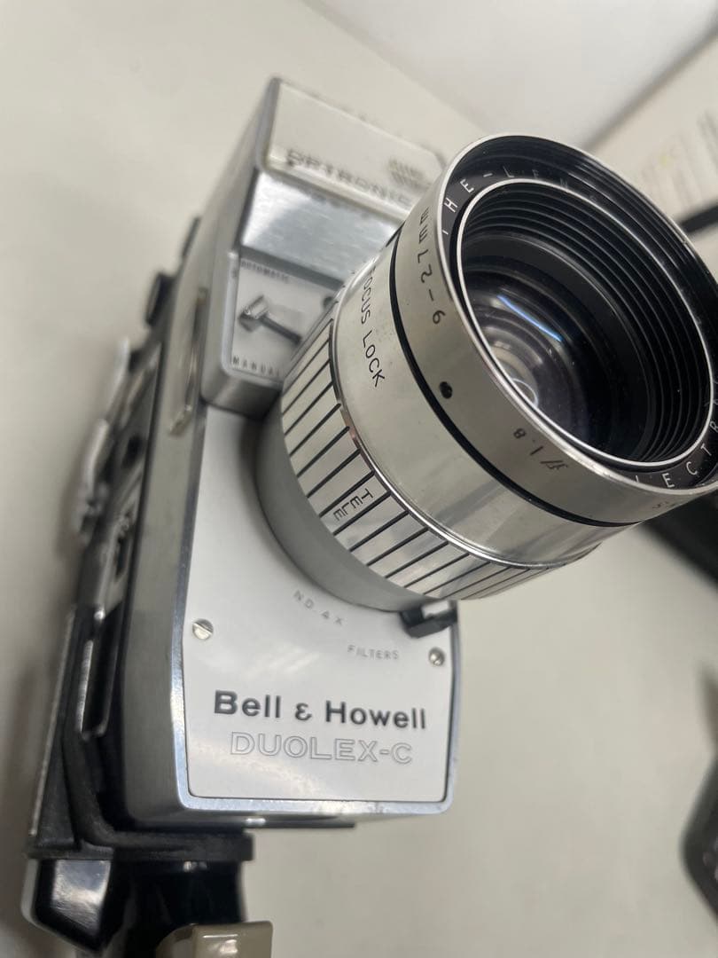 動作品 Bell&Howell DUOLEX-C 8mmカメラ ケース付 レトロ
