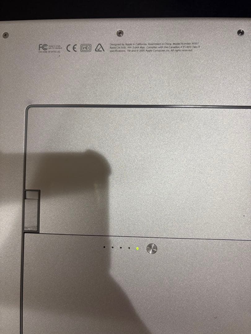 ジャンク Apple Powerbook G4 17inch