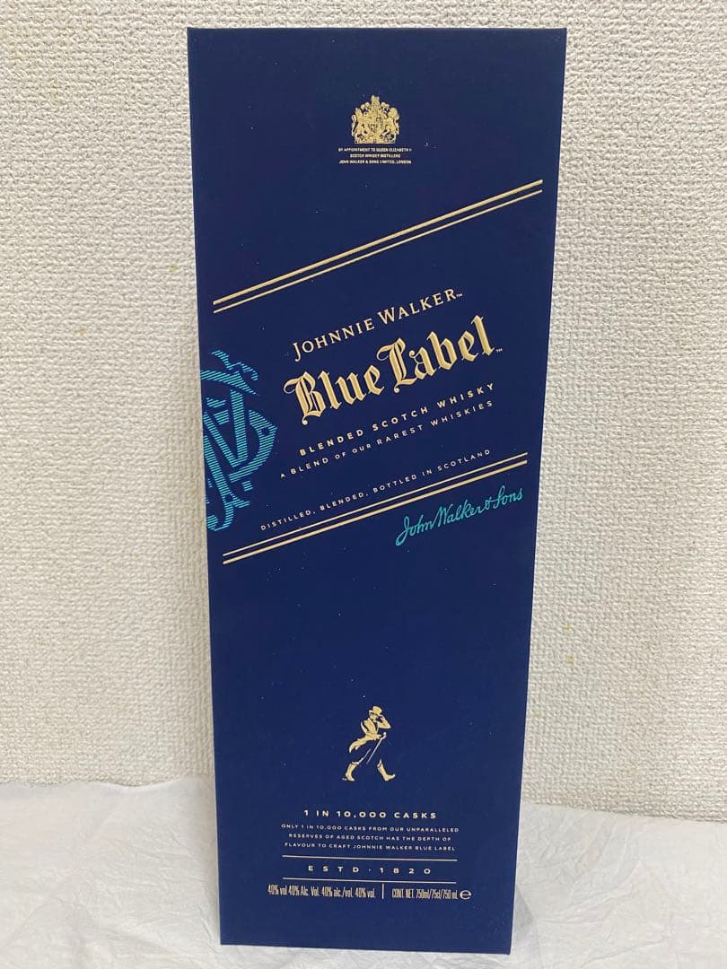 ジョニーウォーカー ブルーラベル 箱付 750ml