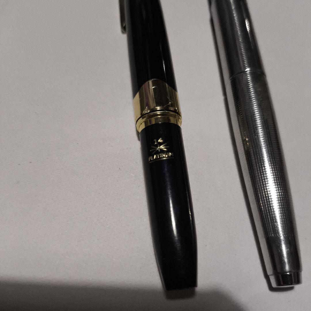 Platinum PILOT 万年筆 2本まとめ ペン先14k