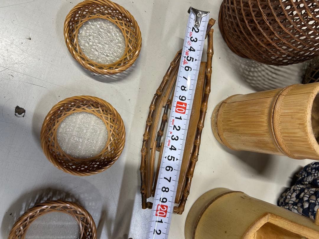 竹細工バスケット　まとめ売り