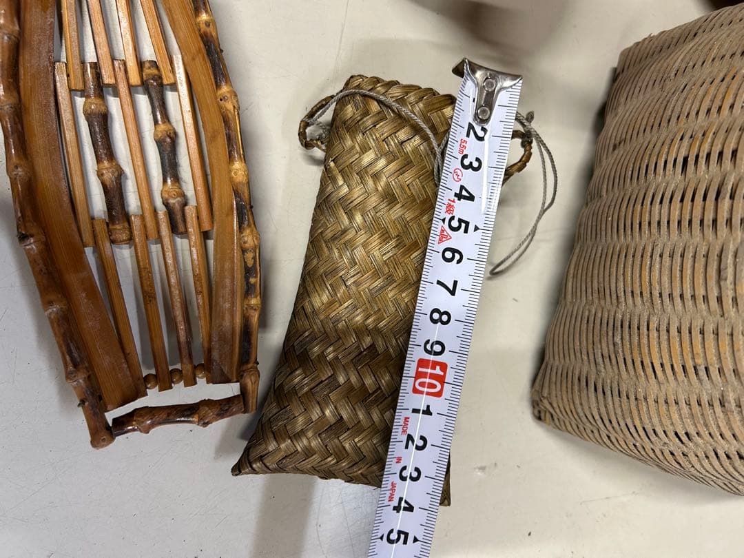 竹細工バスケット　まとめ売り