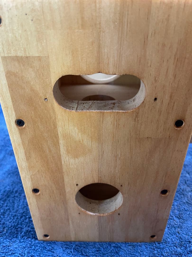 wooden12 Wバスレフ4スピーカー　自作スピーカー