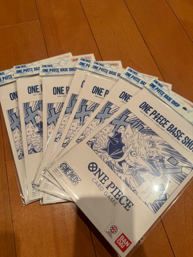 ONEPIECEBASESHOPリミテッドカードコレクションvol.1合計7点