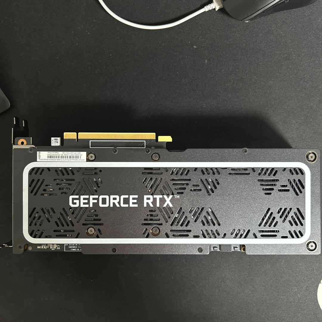 動作確認済　ZOTAC GEFORCE RTX 3070Ti 8GB