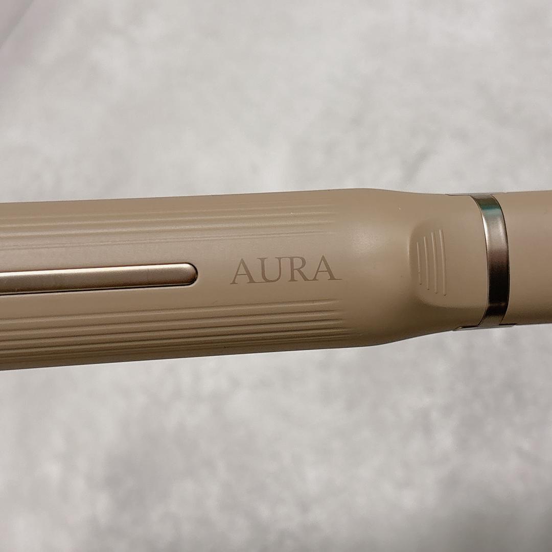 【新品同様】AURA THE ONE ストレートアイロン ベージュ ヘアアイロン