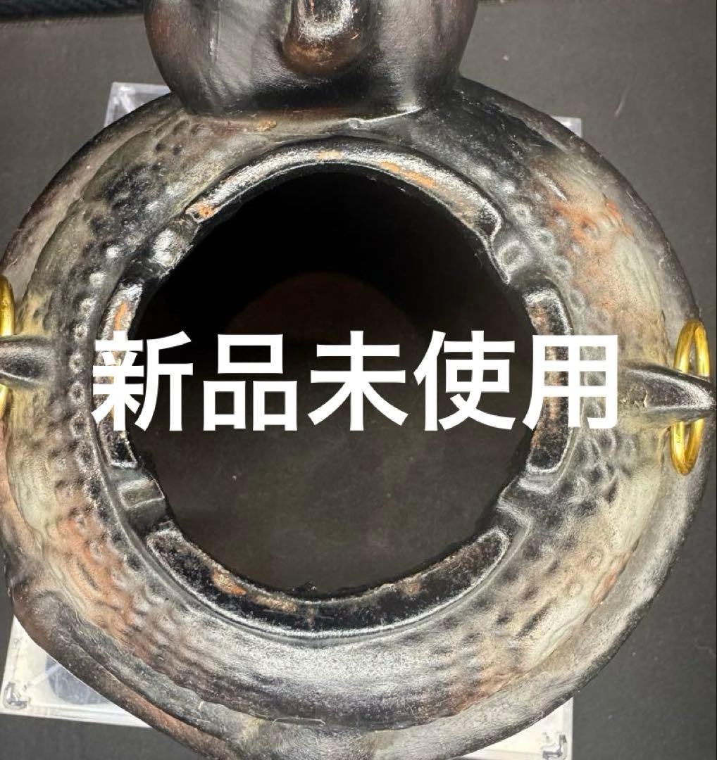 超希少昭和47年製‼️ 分福茶釜 たぬき 狸 茶釜陶器 置物 工芸品 レトロ 縁起