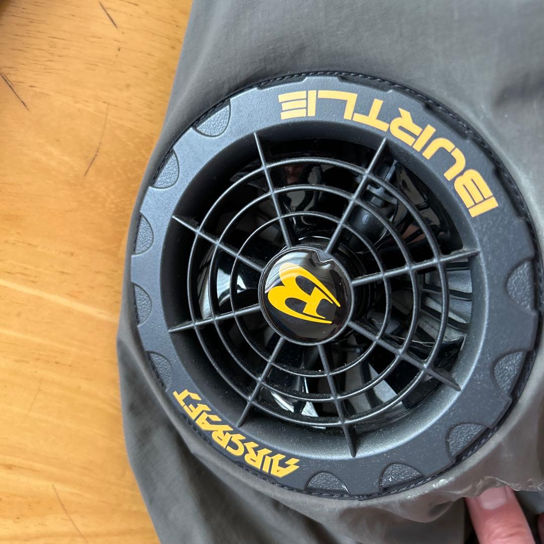 Burtle AIRCRAFT 空調服　19Vバッテリー　ファン フルセット