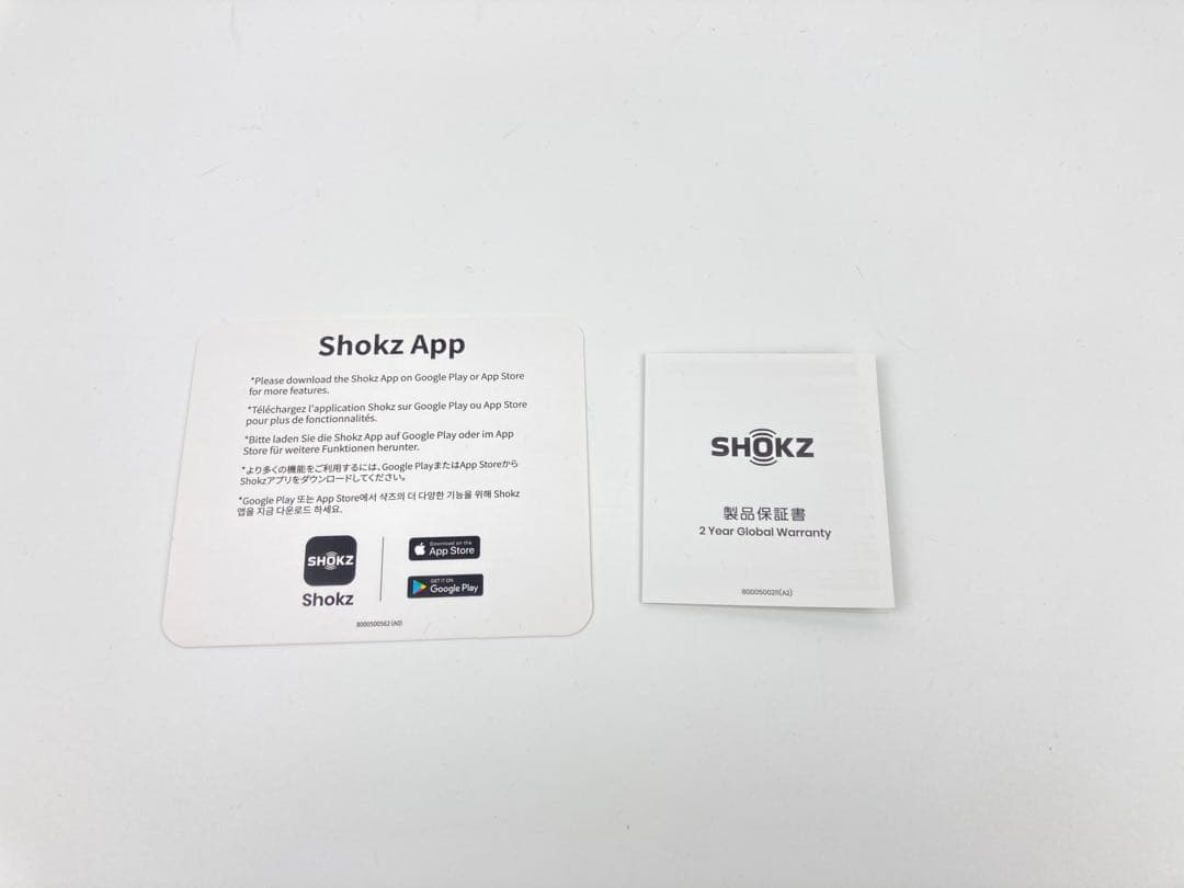 【極美品】Shokz OpenFit 2 ワイヤレスイヤホン Bluetooth