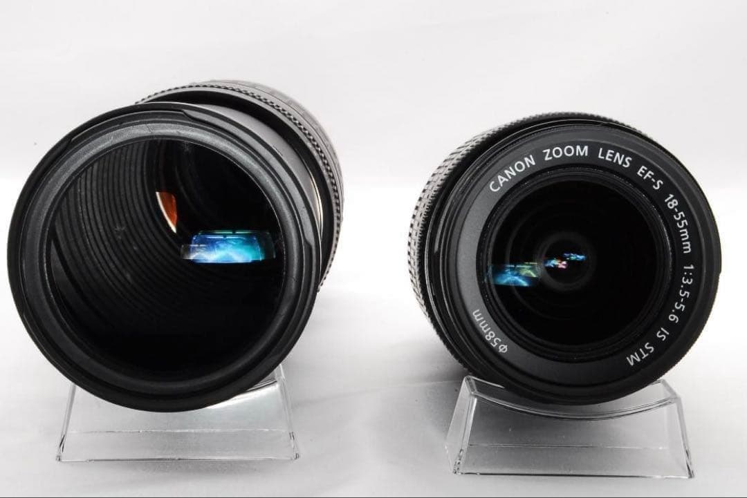 Canon Kiss X7 ダブルズーム 美品 ショット数 約7,981回
