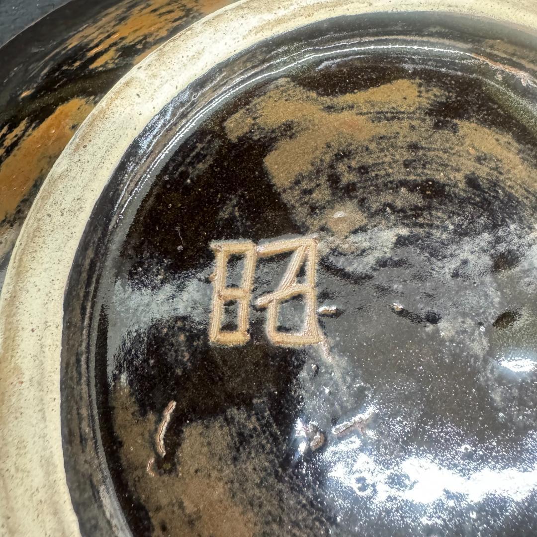 壺屋焼　金城敏昭　やちむん　沖縄　盛鉢 皿