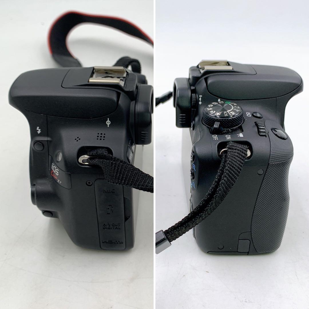 10AAM028【動作品】Canon EOS Kiss X7 ダブルズームキット