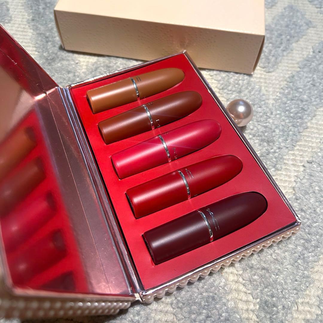 MAC 口紅 5本セット デコレーションボックス