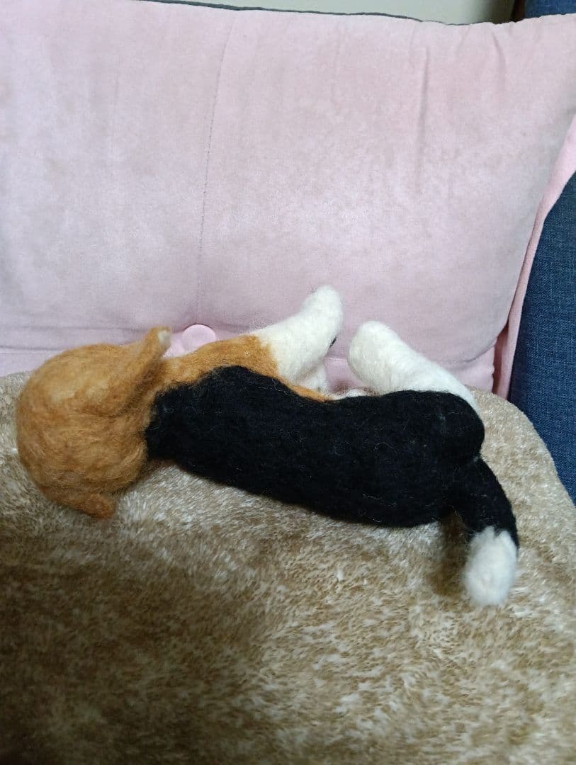 ビーグル犬　羊毛フェルト