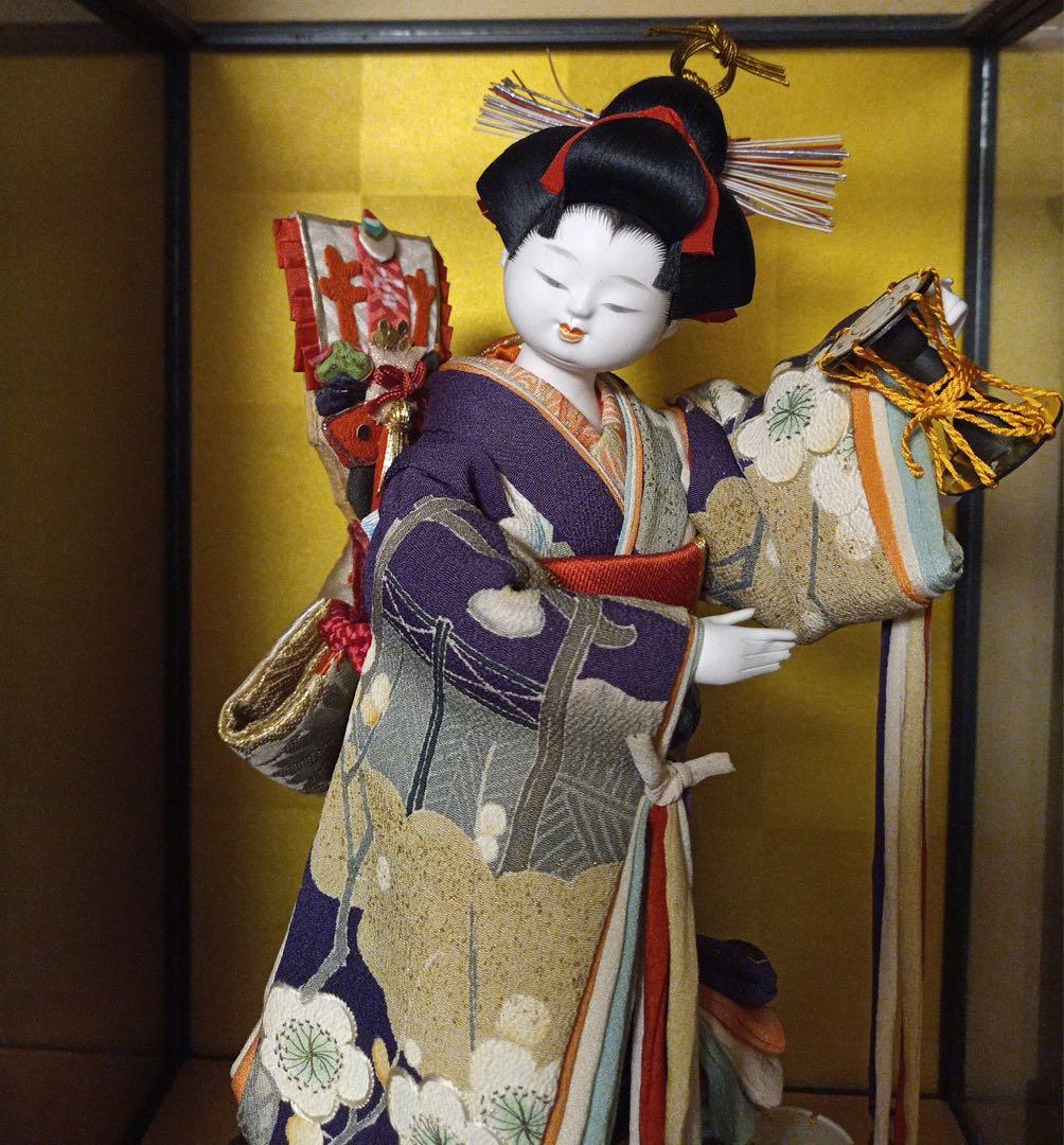日本人形　舞妓　春よこい
