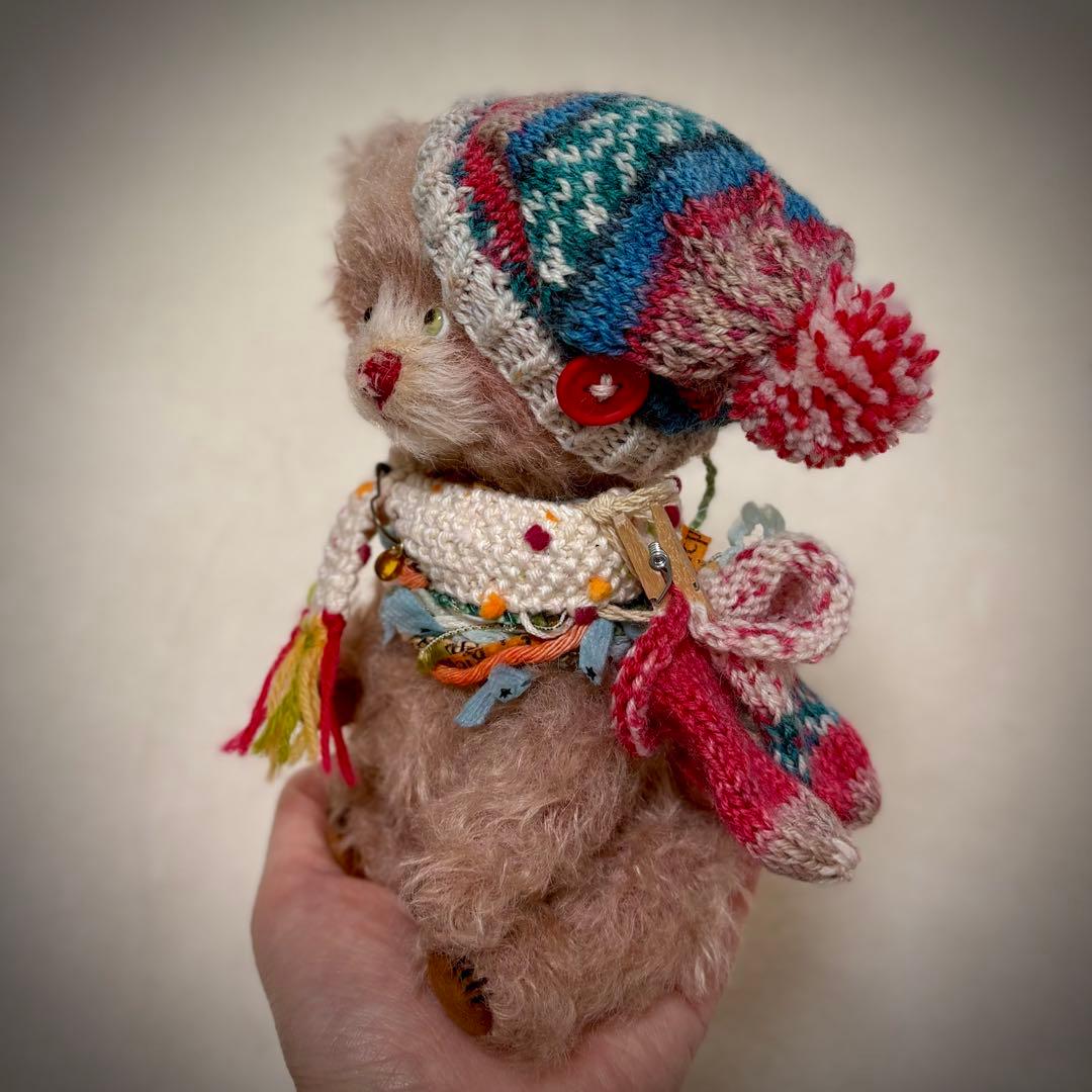 fluffy teddy＊winter teddybear