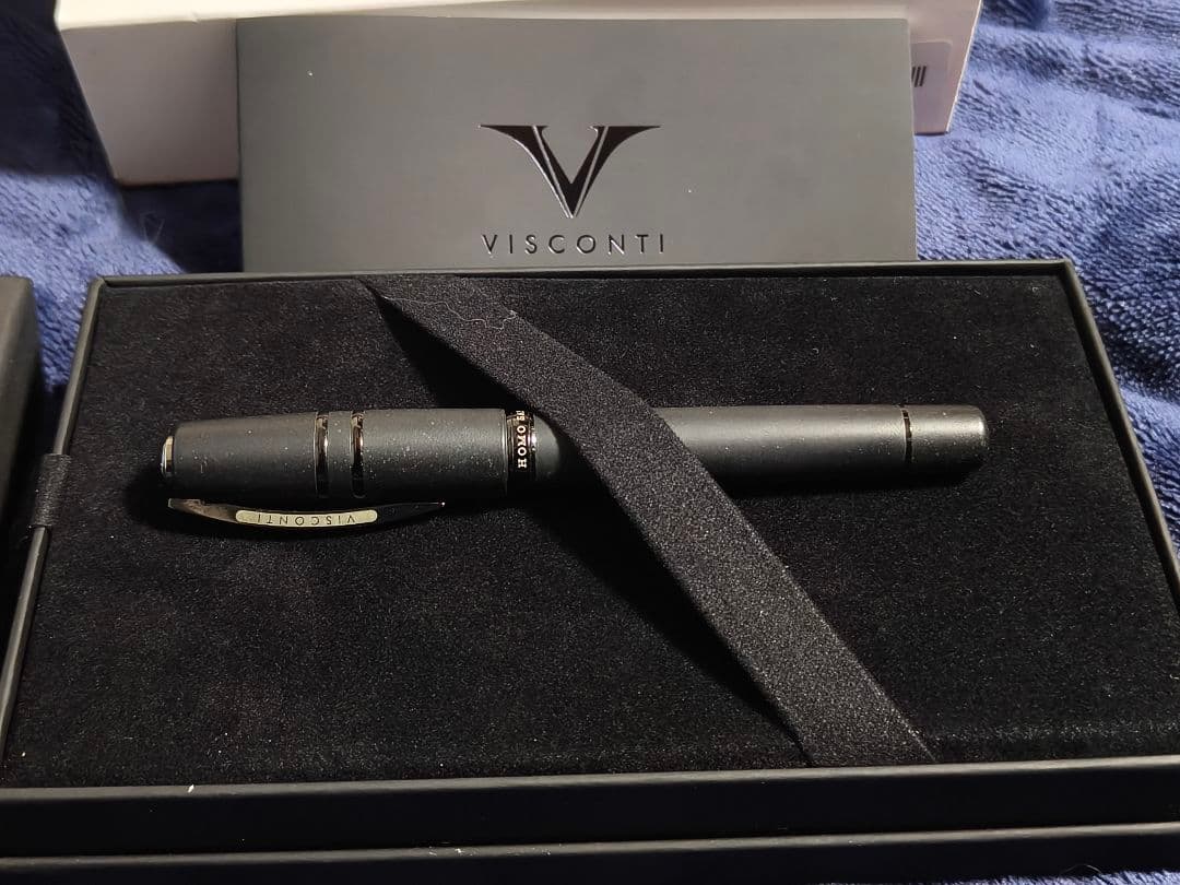 VISCONTI ホモサピエンス ダークエイジ ローラーボールペン