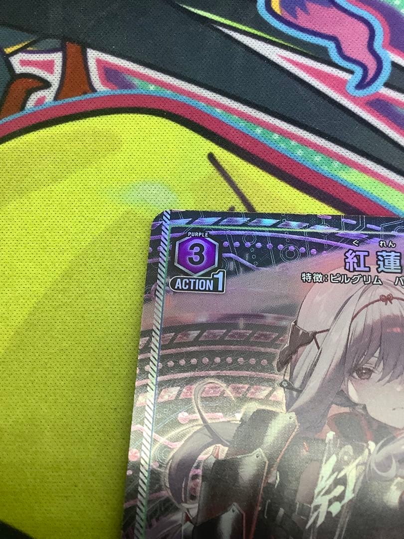 ユニオンアリーナ　ニケ　nikke 紅蓮　スターター限定　パラレル　ST