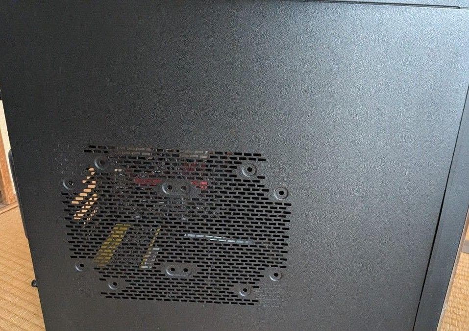 PCパーツセット　ケース・電源・マザーボード・noctuaクーラー&ファン3基