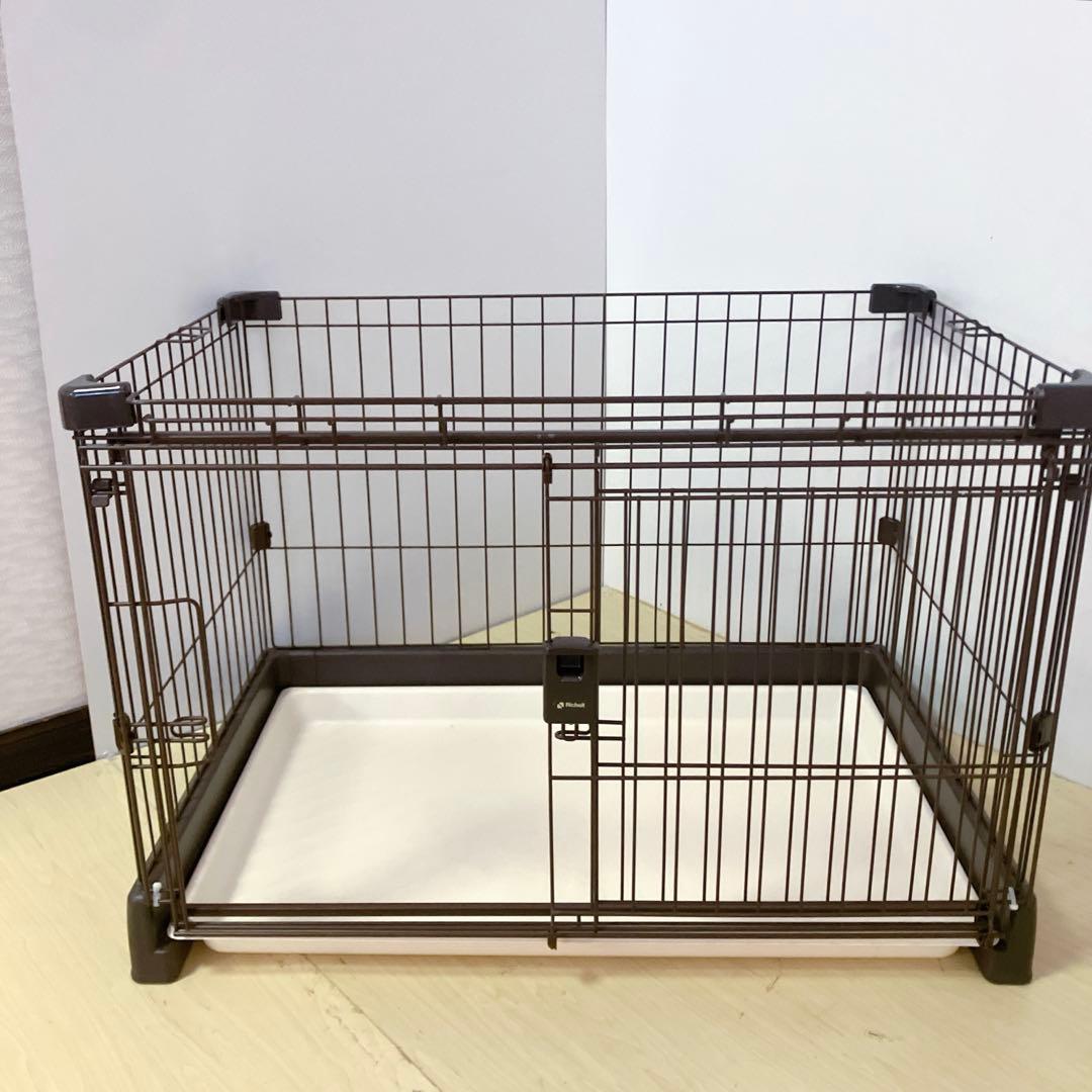 Richell ペットサークル　ペットゲージ　犬用　小、中型犬用　ペットハウス