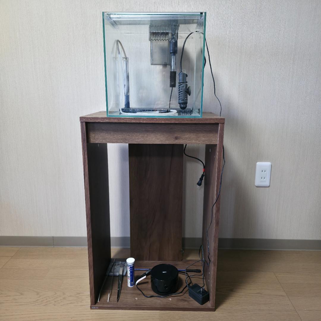 30cm キューブ 水槽台セット コトブキ アクアリウム 外掛 底面フィルター