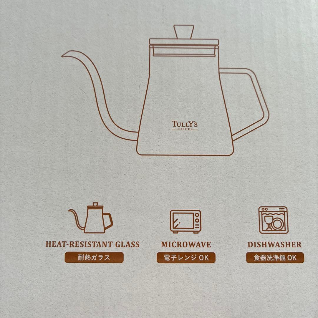 タリーズ　コーヒー豆　１４０g × 4袋　耐熱ガラスポット
