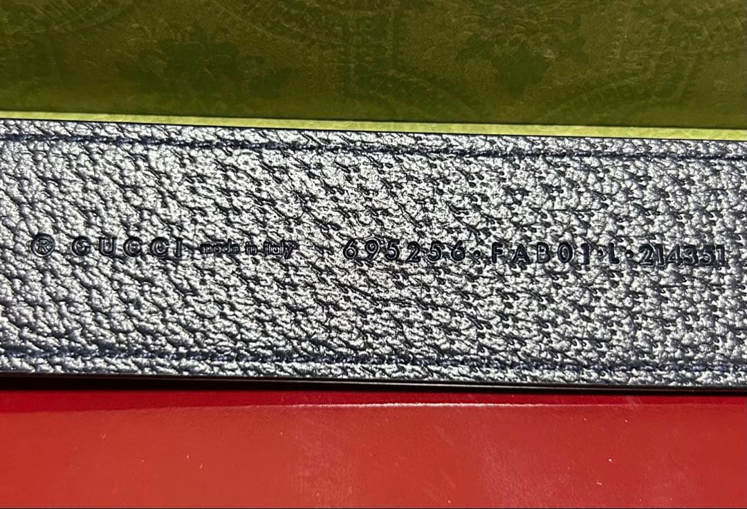 新品 未使用 GUCCI グッチ GGキャンパス ペット 首輪 L