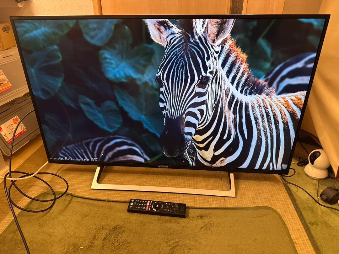 スマートテレビ　4K対応！SONY ソニー　KJ-43X8000E　2018年製
