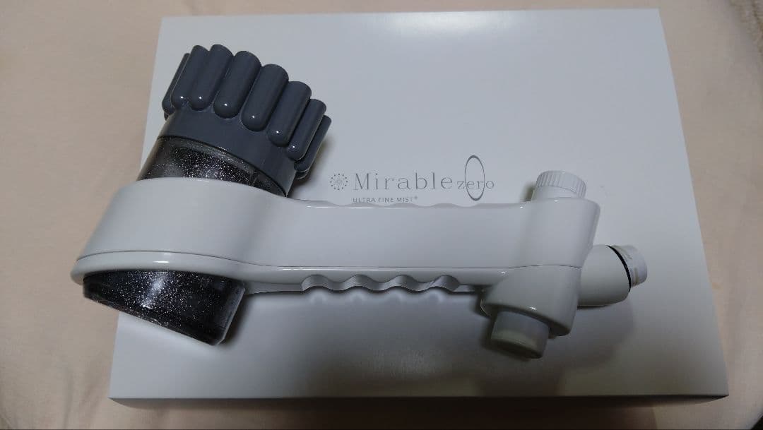 ミラブルゼロ（Mirable zero）シャワーヘッド 新品カートリッジ付