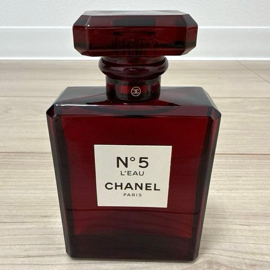 CHANEL シャネル 2018年 限定 香水 ナンバー5 赤 ボトル 新品