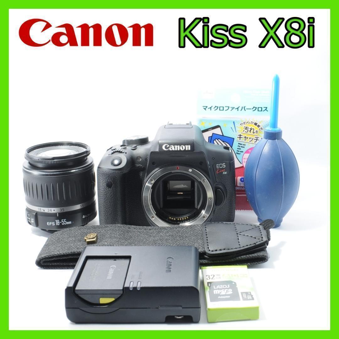 ✨️Canon Kiss X8i✨Wi-Fiでスマホ転送✨️自撮り✨️すぐ使える