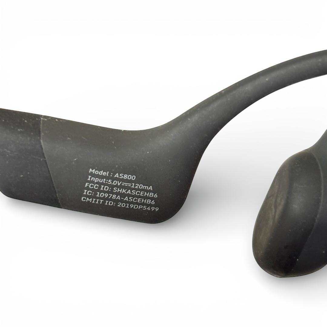 Shokz Aeropex AS800 骨伝導イヤホン スポーツベルト付