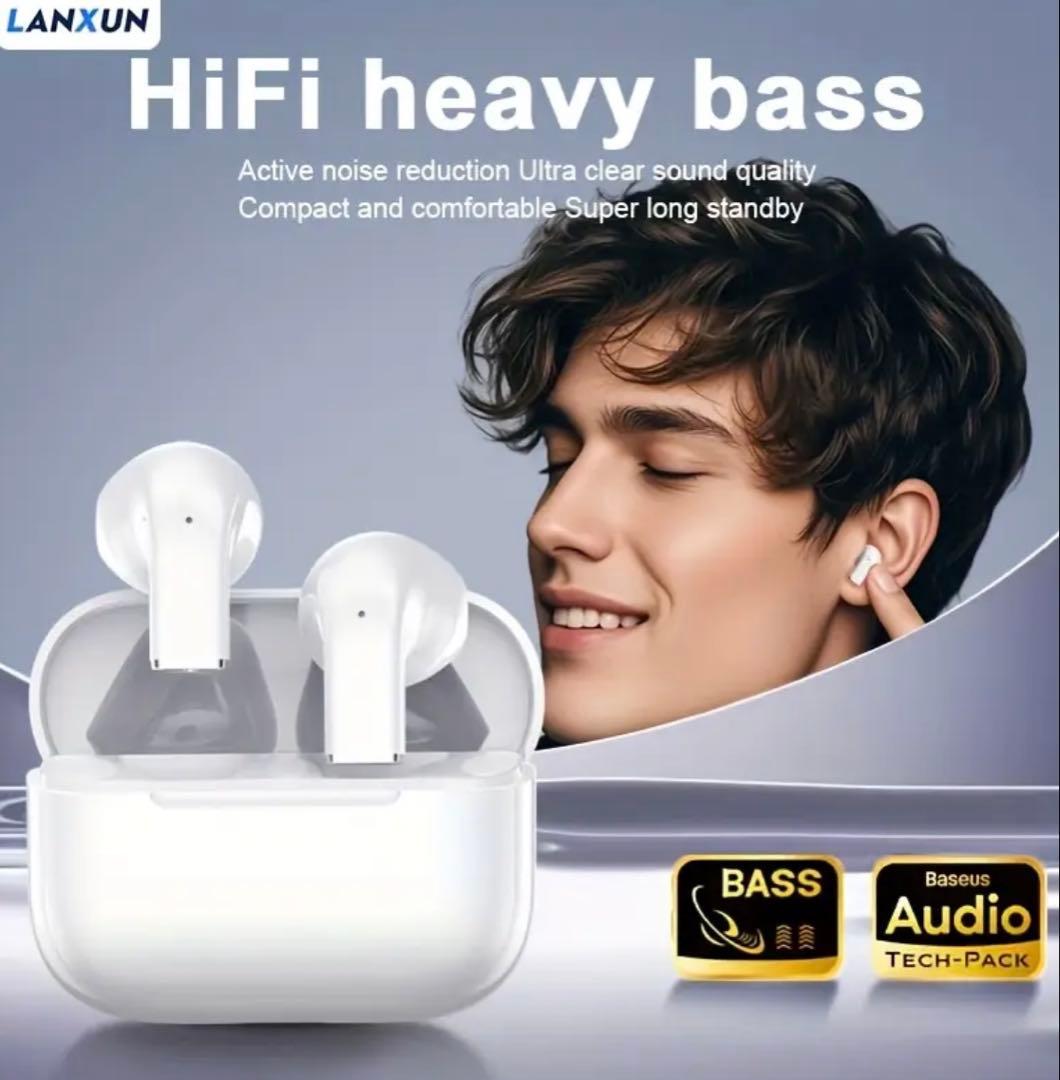 【ANC搭載】Bluetoothワイヤレスイヤホン Airpodspro3類似品