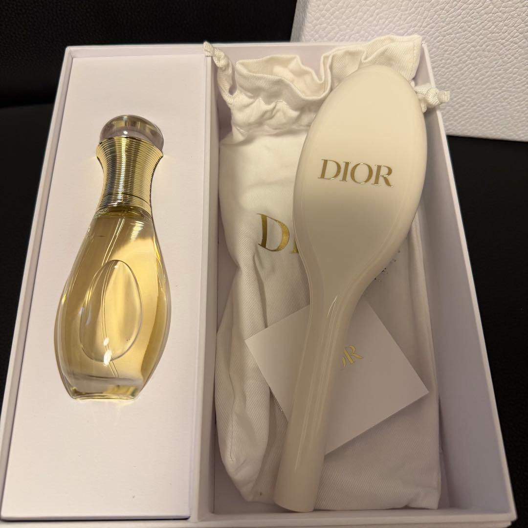 Dior ノベルティ ヘアブラシ　ジャドール ヘアミスト
