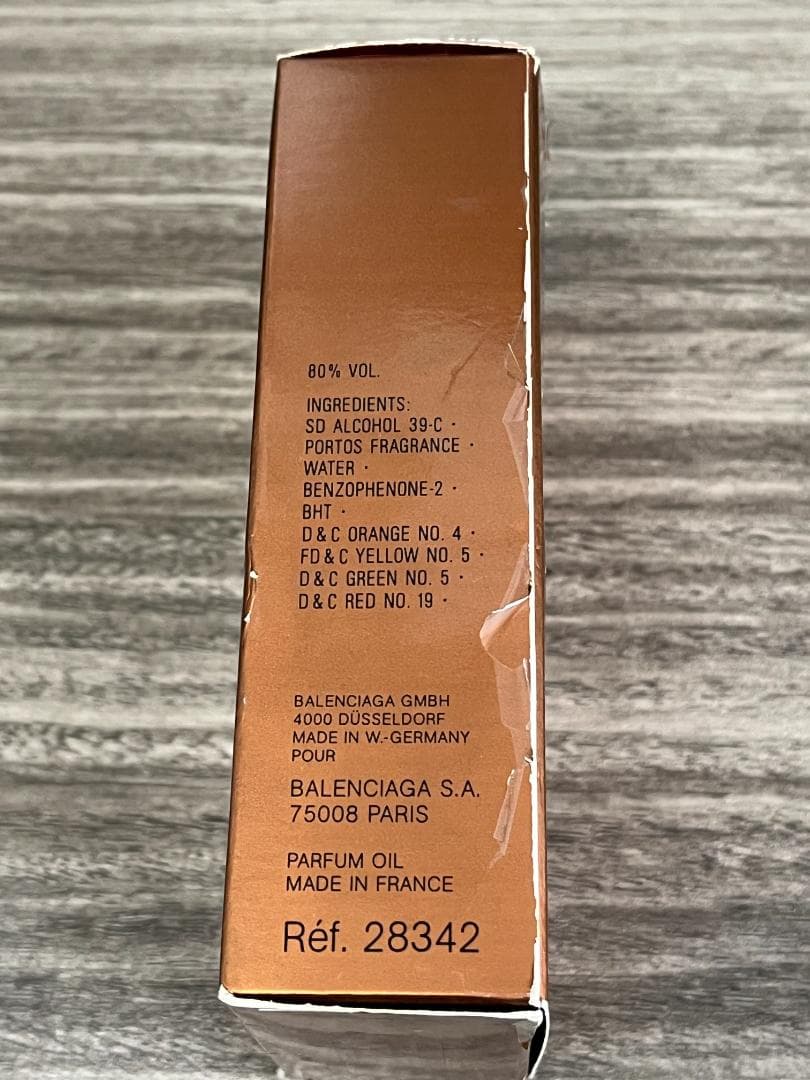 希少 バレンシアガ portos 香水 50ml BALENCIAGA