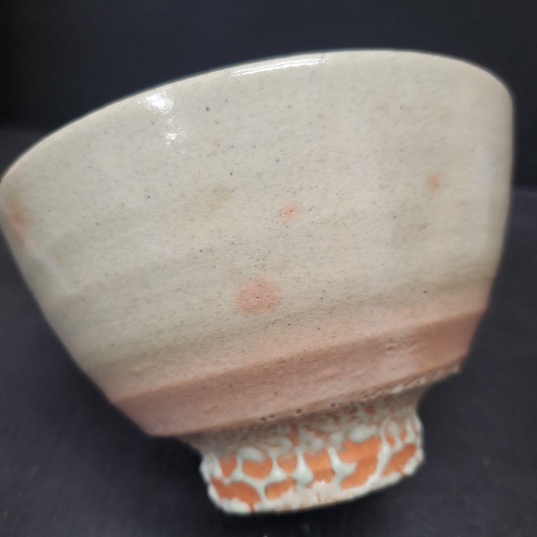 外量窯 石峰 趙懋鎬 作 韓国人気作家 萩風 茶道具 茶碗 62