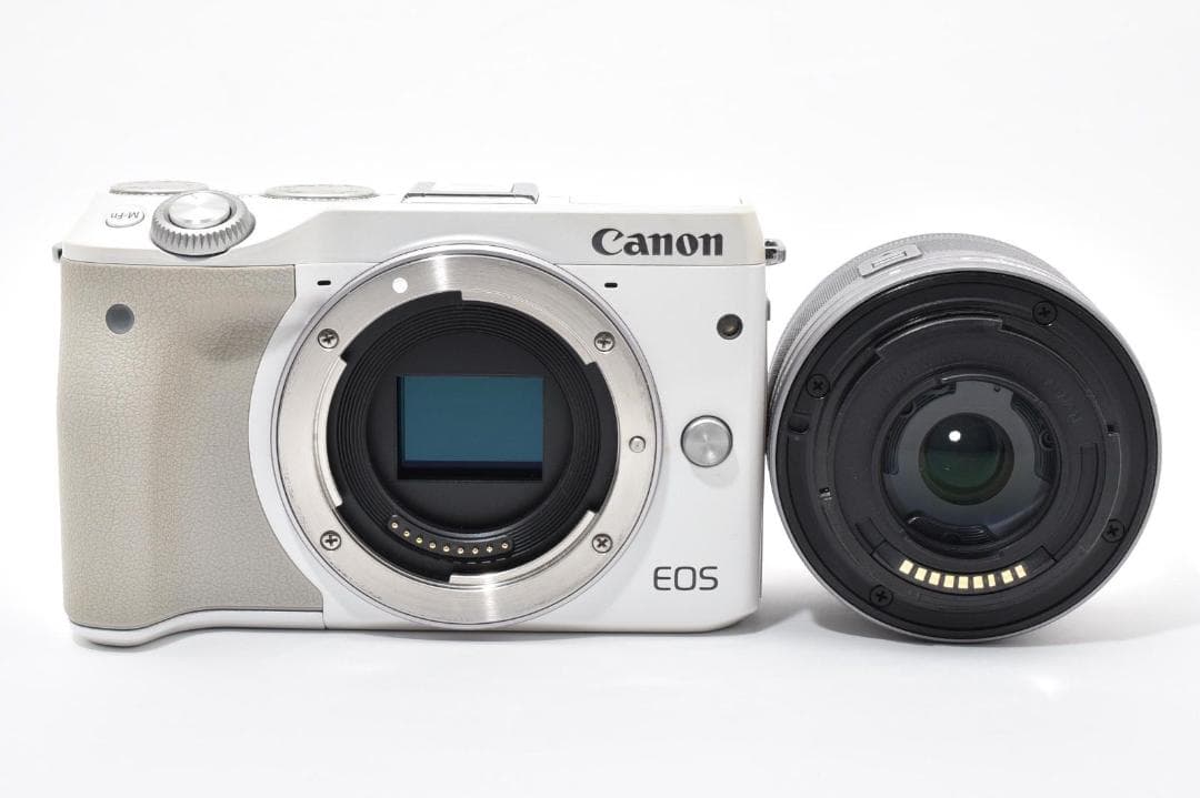 【美品】キヤノン Canon EOS M3 レンズキット★WIFi搭載★