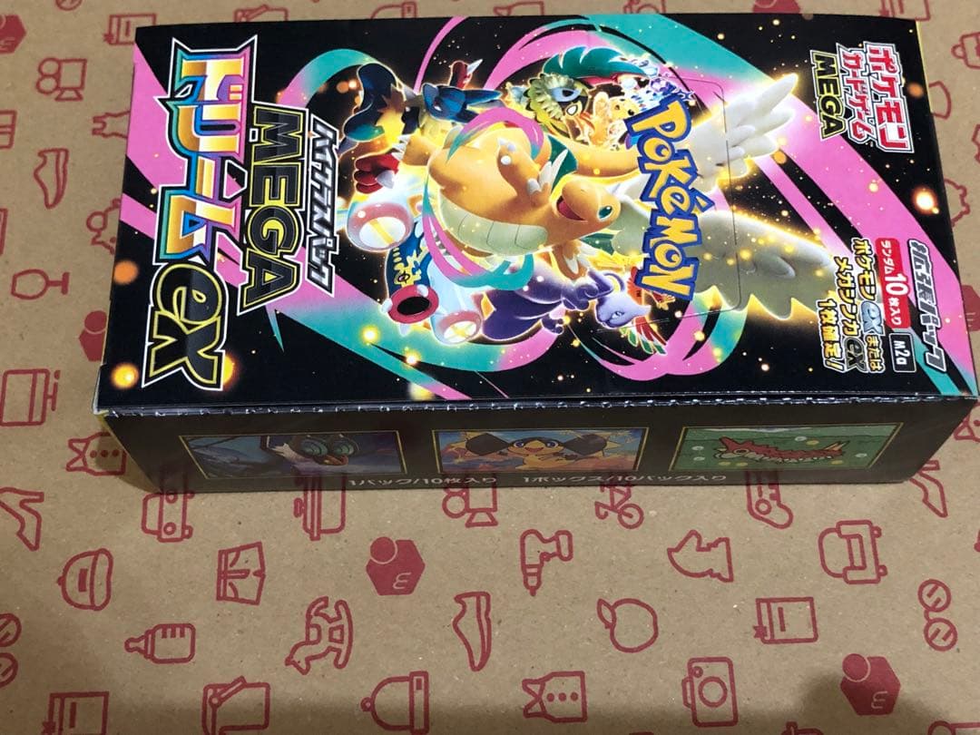 ポケモンカードゲーム MEGA ドリームEX ボックス　ペリペリ有　シュリンク無