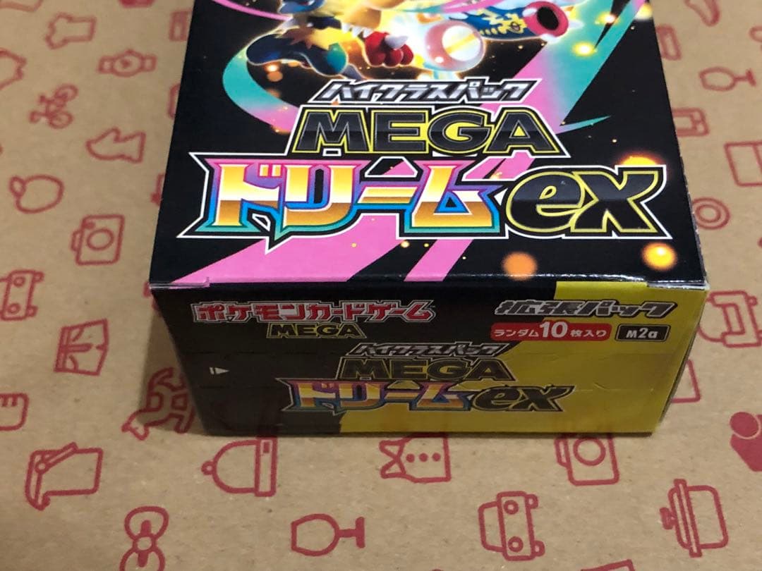 ポケモンカードゲーム MEGA ドリームEX ボックス　ペリペリ有　シュリンク無