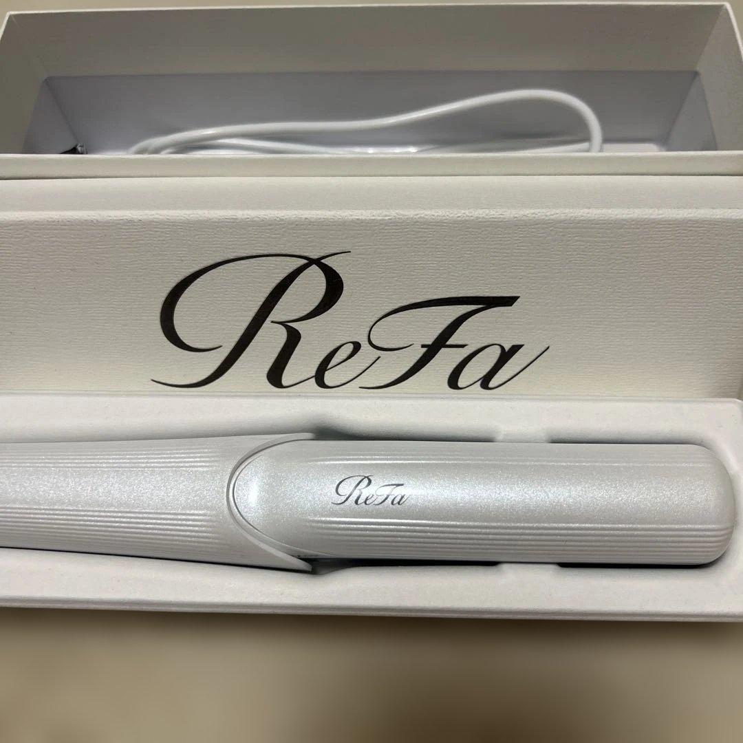ReFa ヘアアイロン ホワイト 専用ケース付き