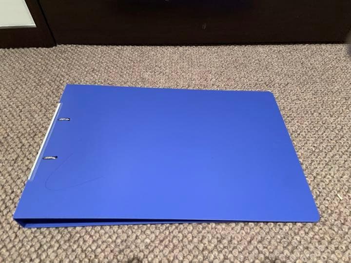 リヒトラブ D型 リングファイル B4E 2穴 青 26冊セット