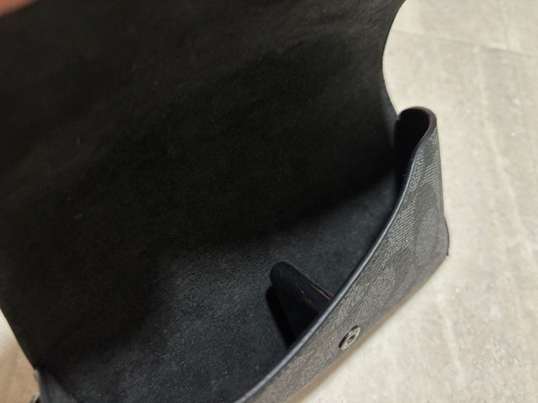 【新品未使用】coach 眼鏡ケース 黒