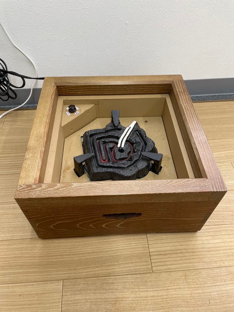 【茶道具の置炉、電熱器セット】
