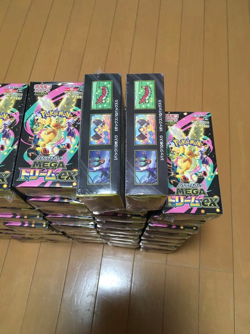 ポケモンカード MEGA ドリームex シュリンク付き　70BOX