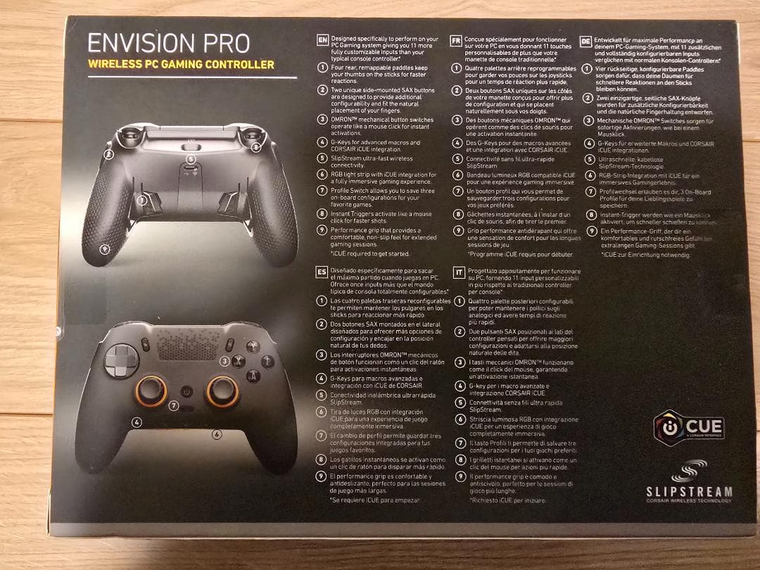 SCUF Envision Pro ブラック PCコントローラー