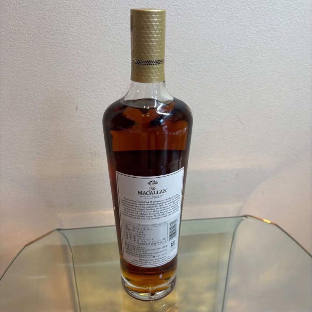 NA5538 未開栓! THEMACALLAN マッカラン ダブルカスク 18年