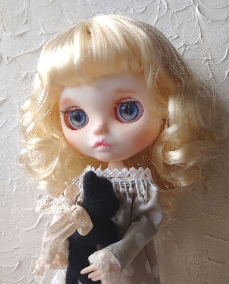 アイシードールカスタム　ฅ⁠^⁠•⁠ﻌ⁠•⁠^⁠ฅ　黒ネコさんと