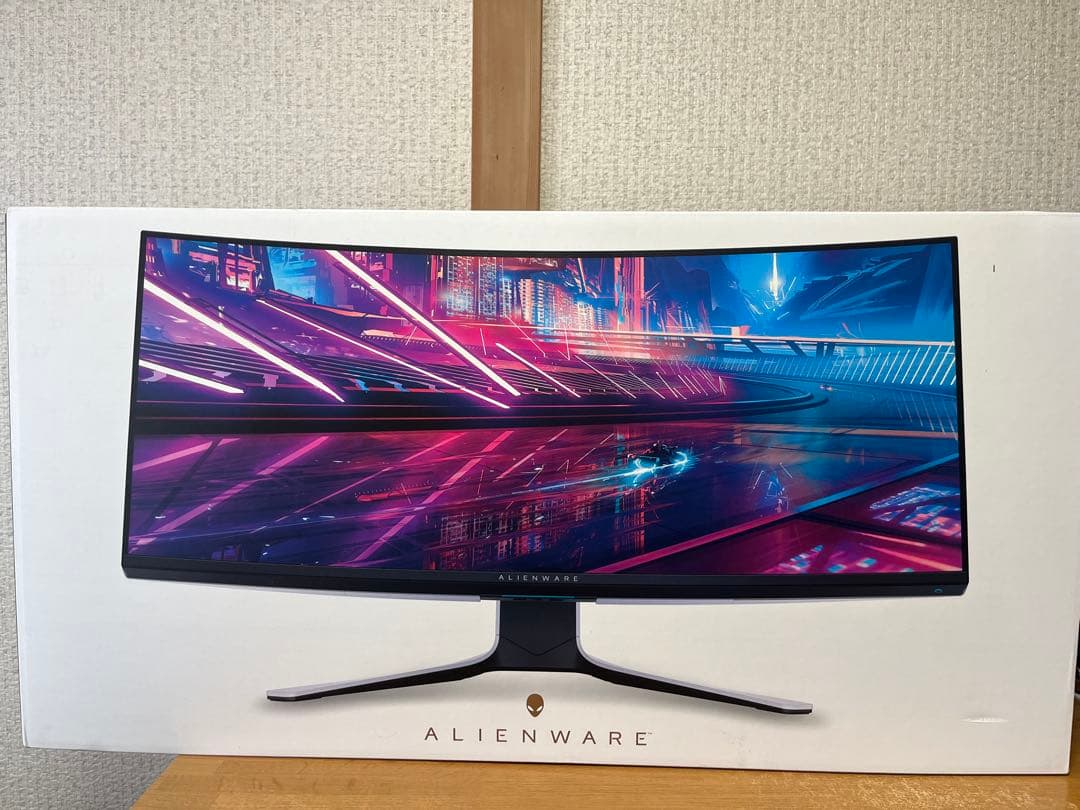 Dell ALIENWARE AW3821DW 曲面ゲーミングモニター