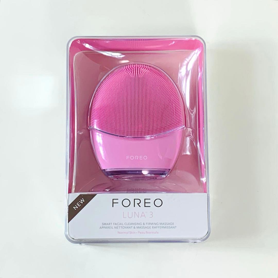 新品未開封品 FOREOフォレオ LUNA3 電動洗顔ブラシ ピンク
