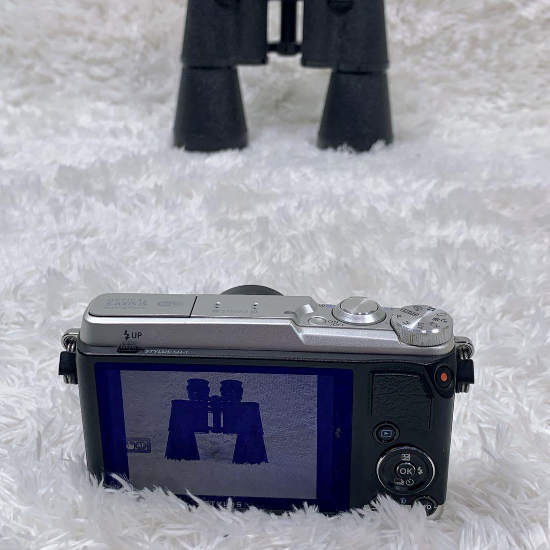 【美品】OLYMPUS STYLUS SH-1 本体 充電器付き